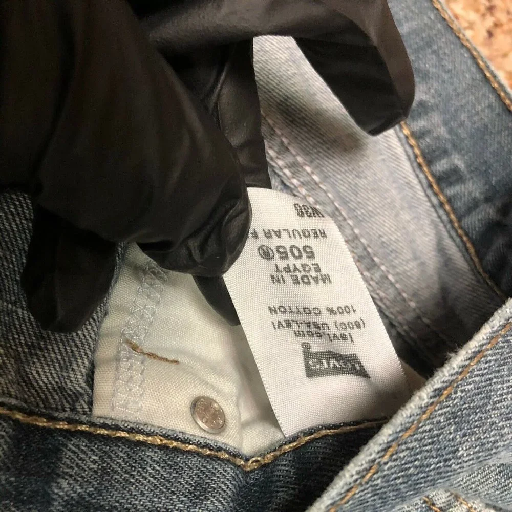 Levi's Men's 36x34 Straight Relaxed 505 Regular‎